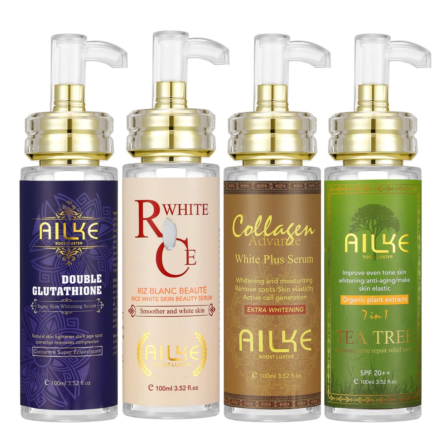 AILKE Face And Body Whitening Serum 100ML Dark Spots Remover