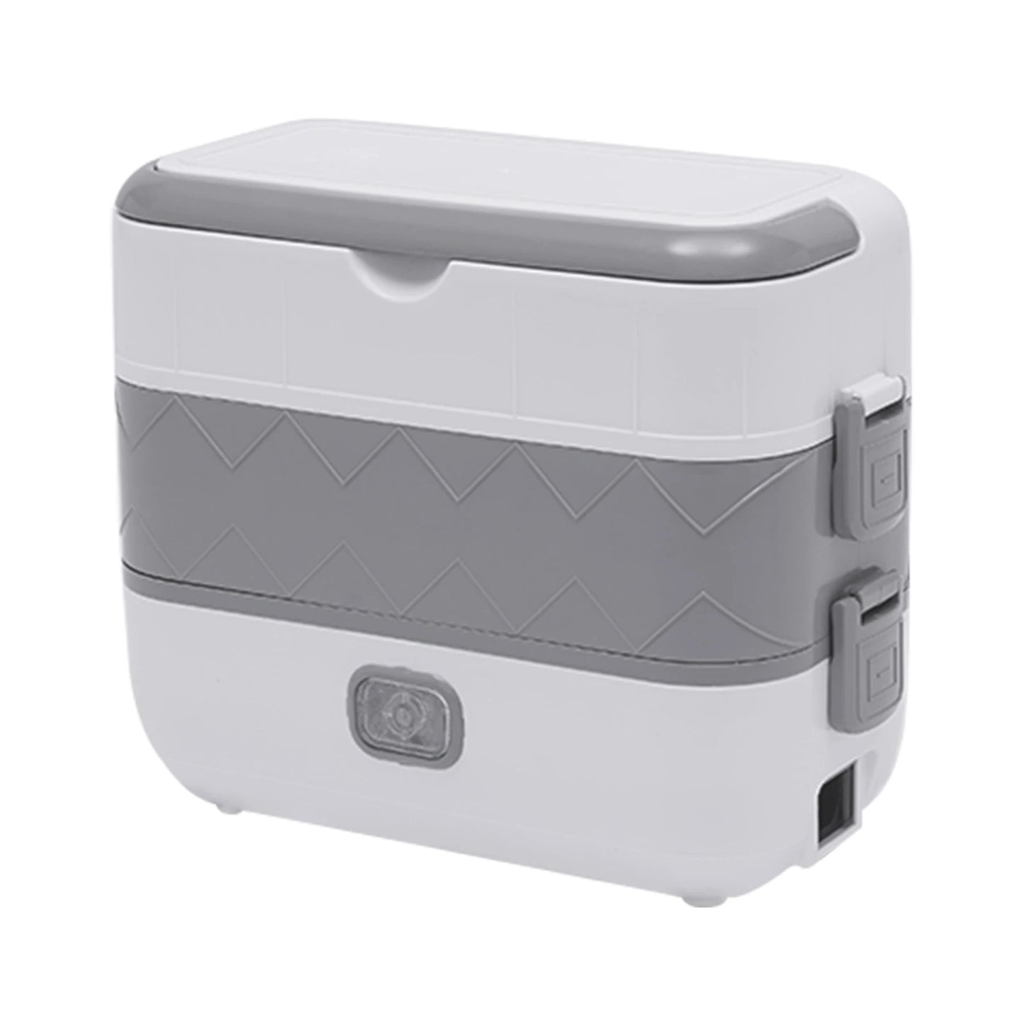200w Portable Food Insulated Lunch Box, Double-Layer Electric Lunch Box