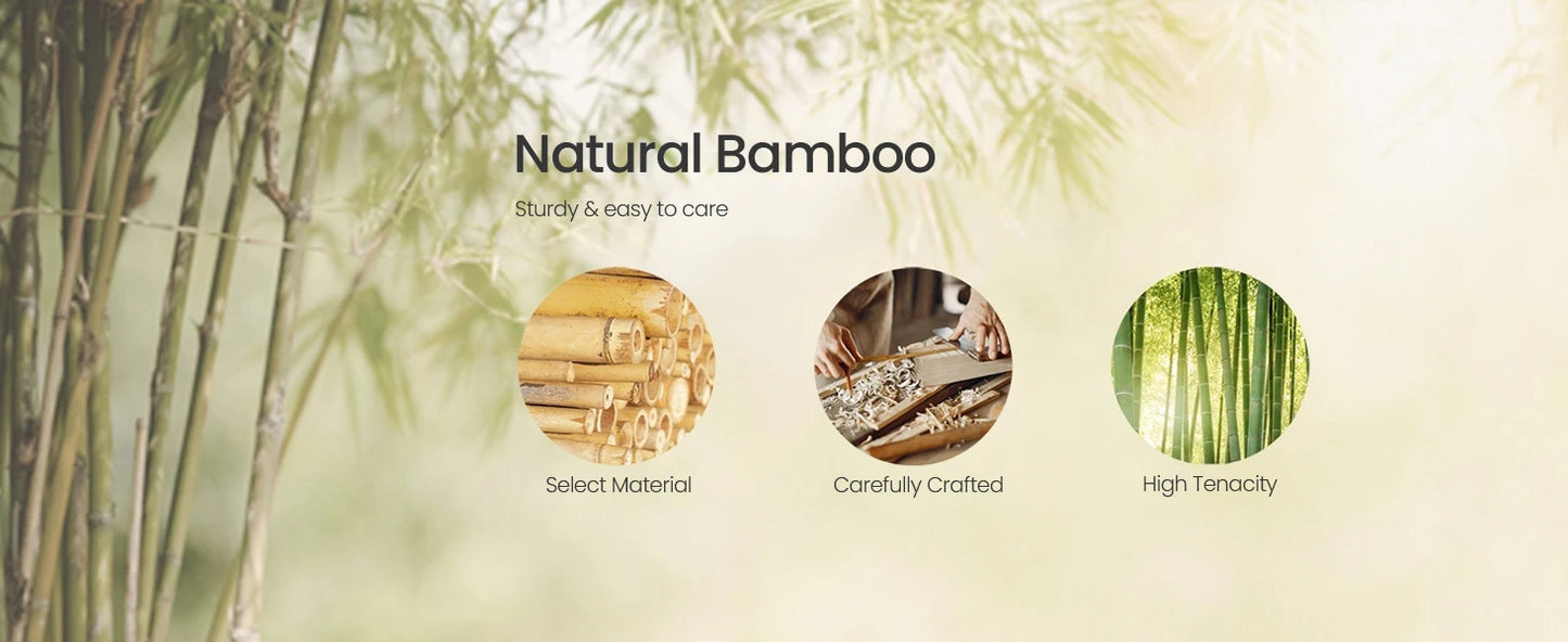 Bamboo Bathroom Shelf, 3-Tier Adjustable Plants Rack, Wall-Mounted or Stand, in the Living Room, Balcony, Kitchen