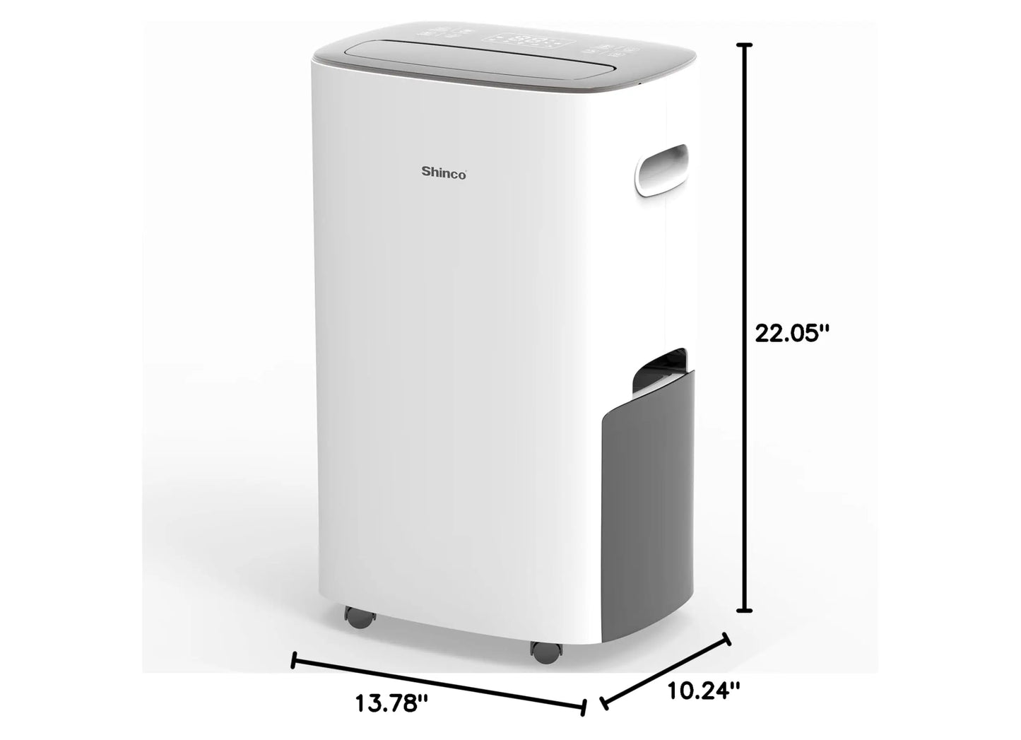Shinco 86 Pints Dehumidifier for Home and Basements, 5000 Sq.Ft Dehumidifiers with Drain Hose, Auto or Manual Drainage