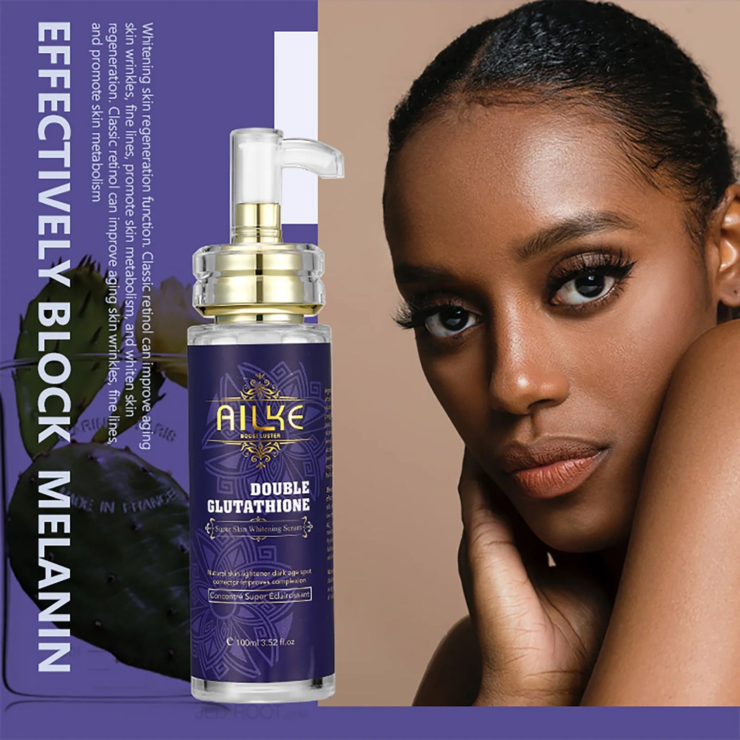 AILKE Face And Body Whitening Serum 100ML Dark Spots Remover