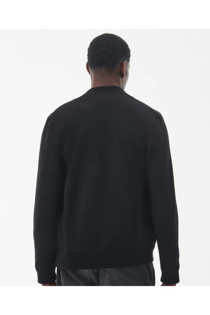 Barbour | Arch Diamond Quilt Knit Jacket In Black