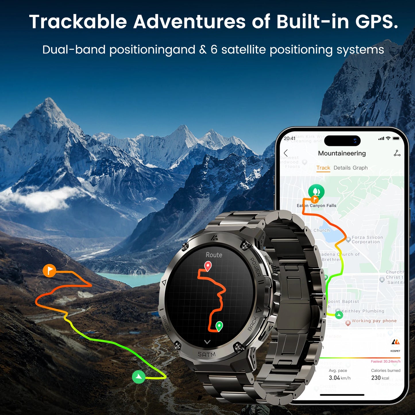 2024 Original Ticwris T3E GPS Smart Watch For Men Waterproof 5ATM IP69K 470mAh AMOLED Compass Bluetooth Call Electronic Watches