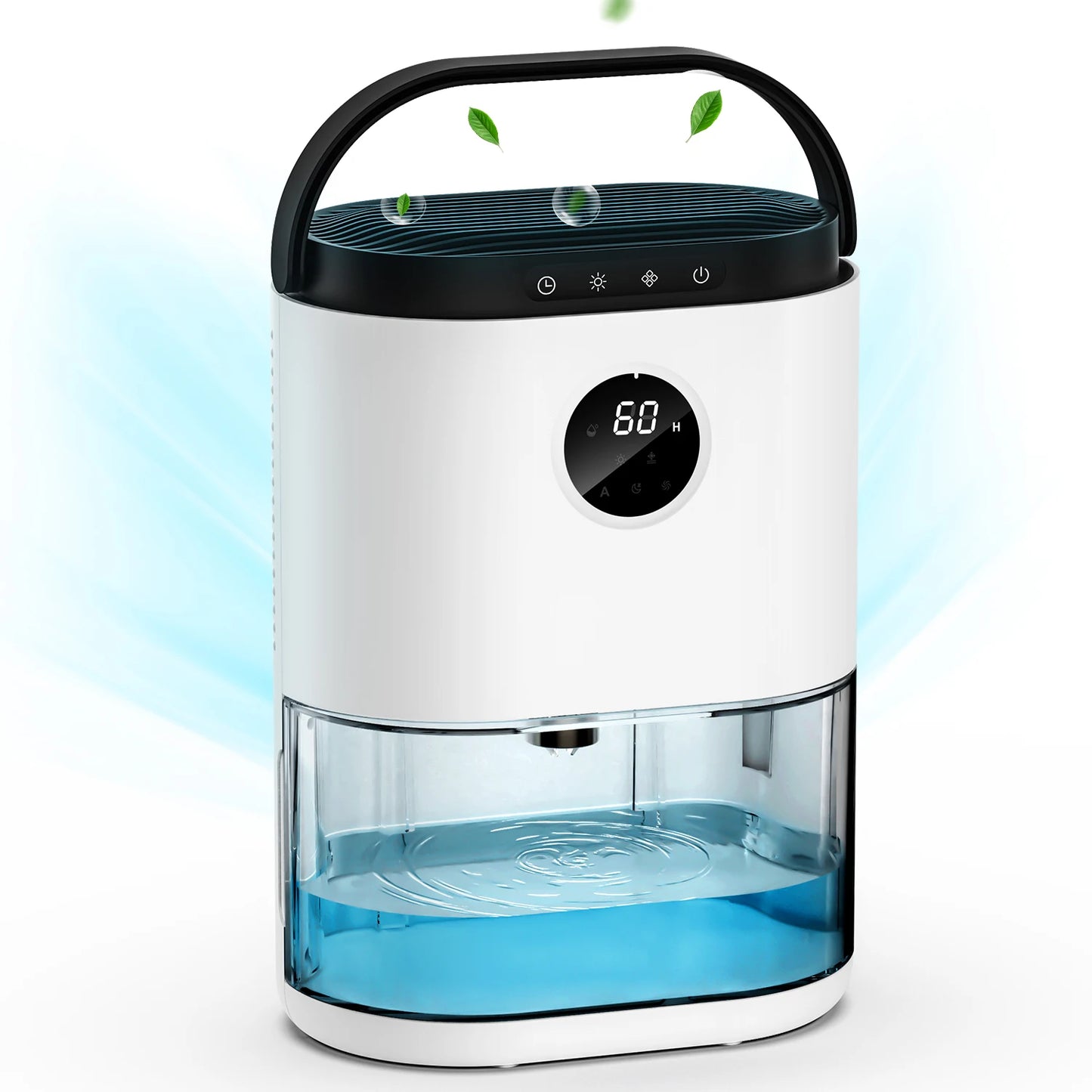 80oz Dehumidifiers for Home Appliances ,Auto Mode, Ultra Quiet Touch Control for Home Large Room Bathroom Garage RV Timing