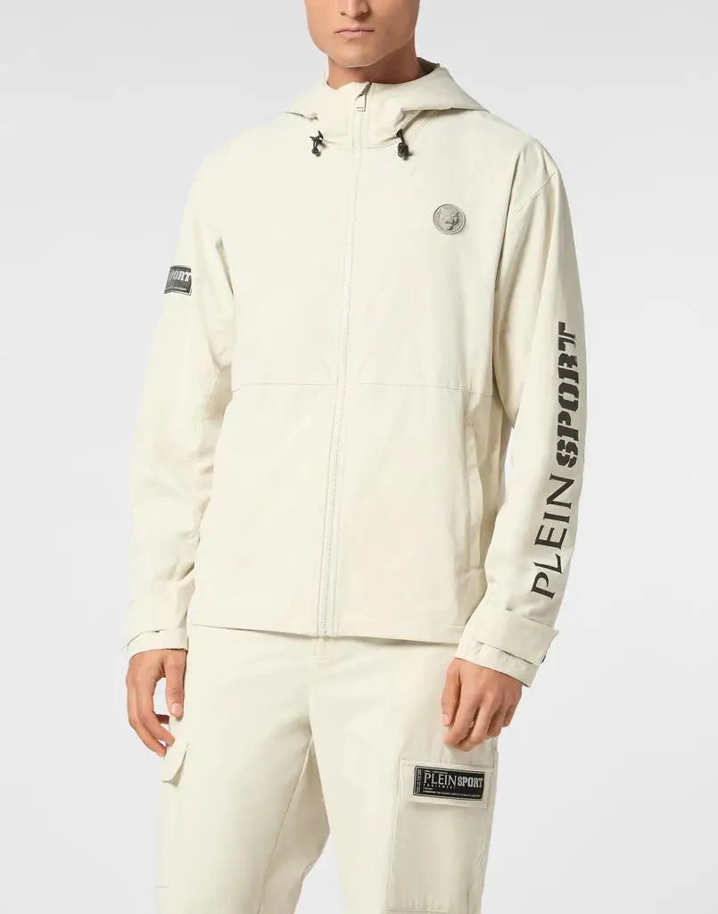 PLEIN SPORT | Technical Nylon Jacket LS Scratch