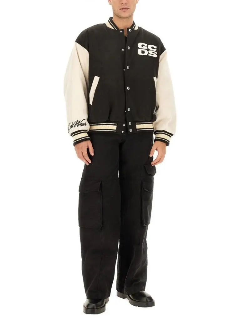 GCDS | Wirdo Varsity Bomber Jacket