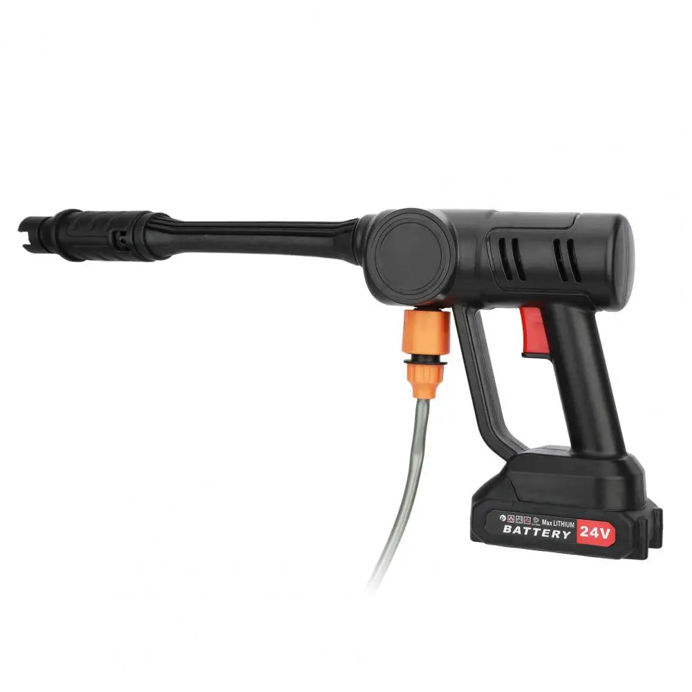 180w Brushless High Pressure Car Washer Gun Electric Garden Washing Water Wash Spray Gun With 2 Batteries 1 Charger Bucket Pipe