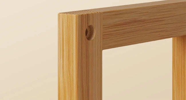 Bamboo Bathroom Shelf, 3-Tier Adjustable Plants Rack, Wall-Mounted or Stand, in the Living Room, Balcony, Kitchen