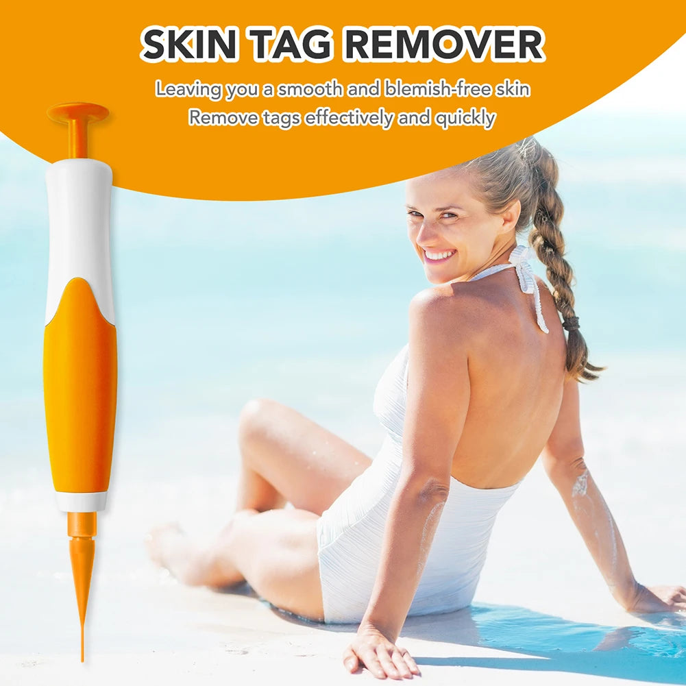 2 IN 1 Auto Micro Skin Tag Remover Device Standard And Micro Skin Tag Removal Kit Adult Mole Wart Remover Face Care Beauty Tools