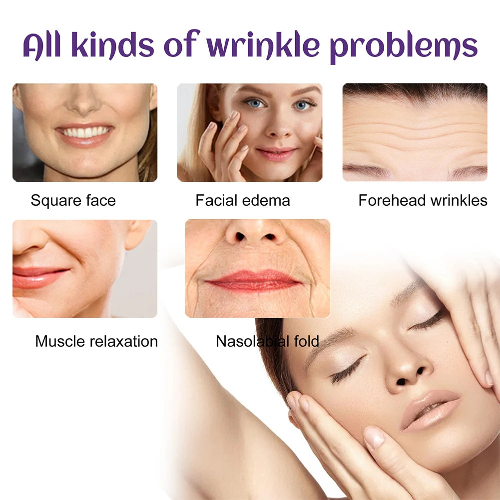 100pcs Face Forehead Cheek Chin Sticker Anti-Wrinkles Skin Lifting V Shape Anti-Aging Strip Makeup Face Eye Patches Beauty Tools