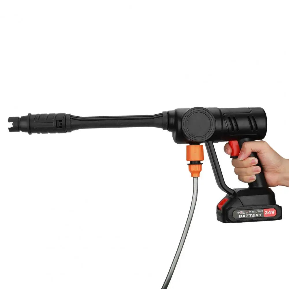 180w Brushless High Pressure Car Washer Gun Electric Garden Washing Water Wash Spray Gun With 2 Batteries 1 Charger Bucket Pipe