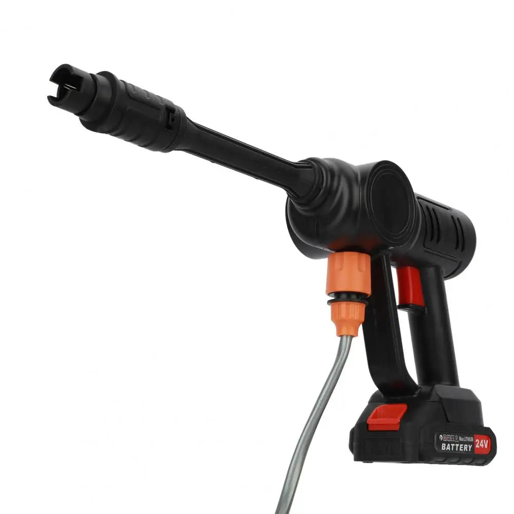 180w Brushless High Pressure Car Washer Gun Electric Garden Washing Water Wash Spray Gun With 2 Batteries 1 Charger Bucket Pipe
