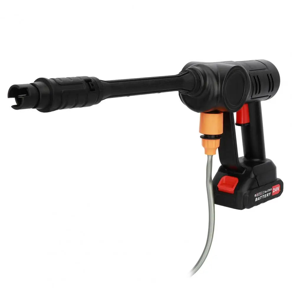 180w Brushless High Pressure Car Washer Gun Electric Garden Washing Water Wash Spray Gun With 2 Batteries 1 Charger Bucket Pipe