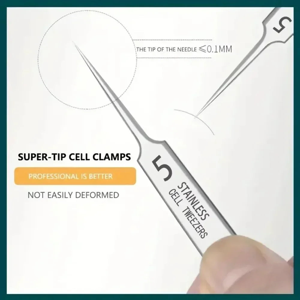 1/3/8PCS Stainless Steel Acne Clip Cell Clip Blackhead Clips Acne Remover Acne Needle Pore Cleaner Beauty Salon Skin Care Tools