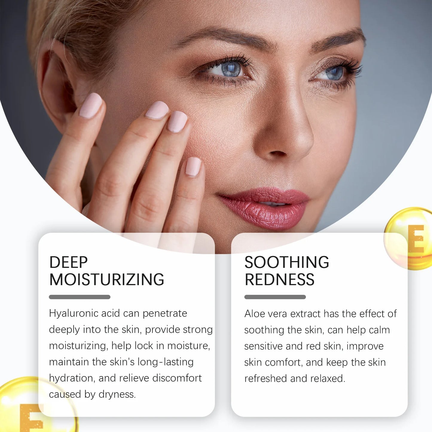 Ouhoe 50g 345 Relief Cream Brightening Skin Moisturizer