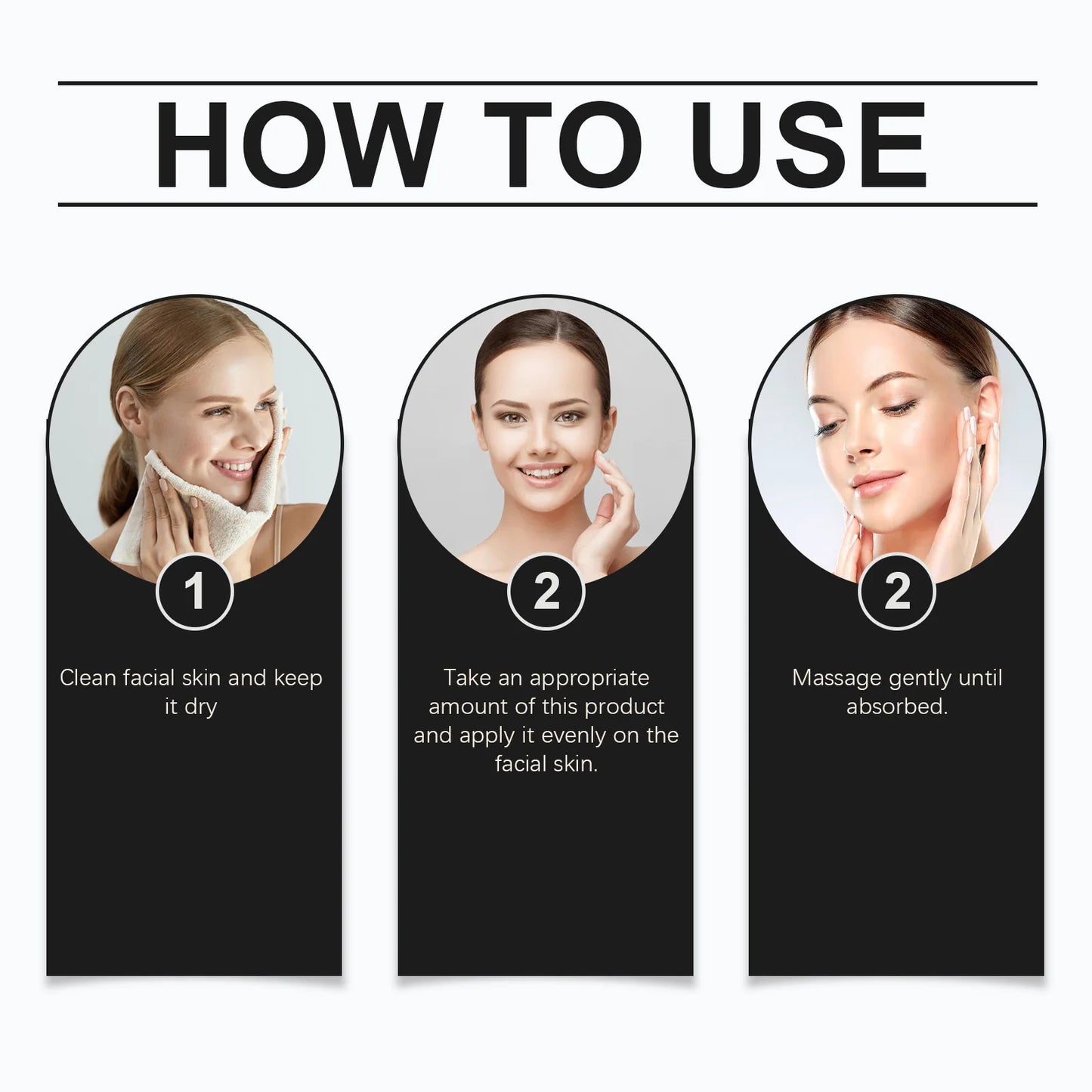 Ouhoe 50g 345 Relief Cream Brightening Skin Moisturizer