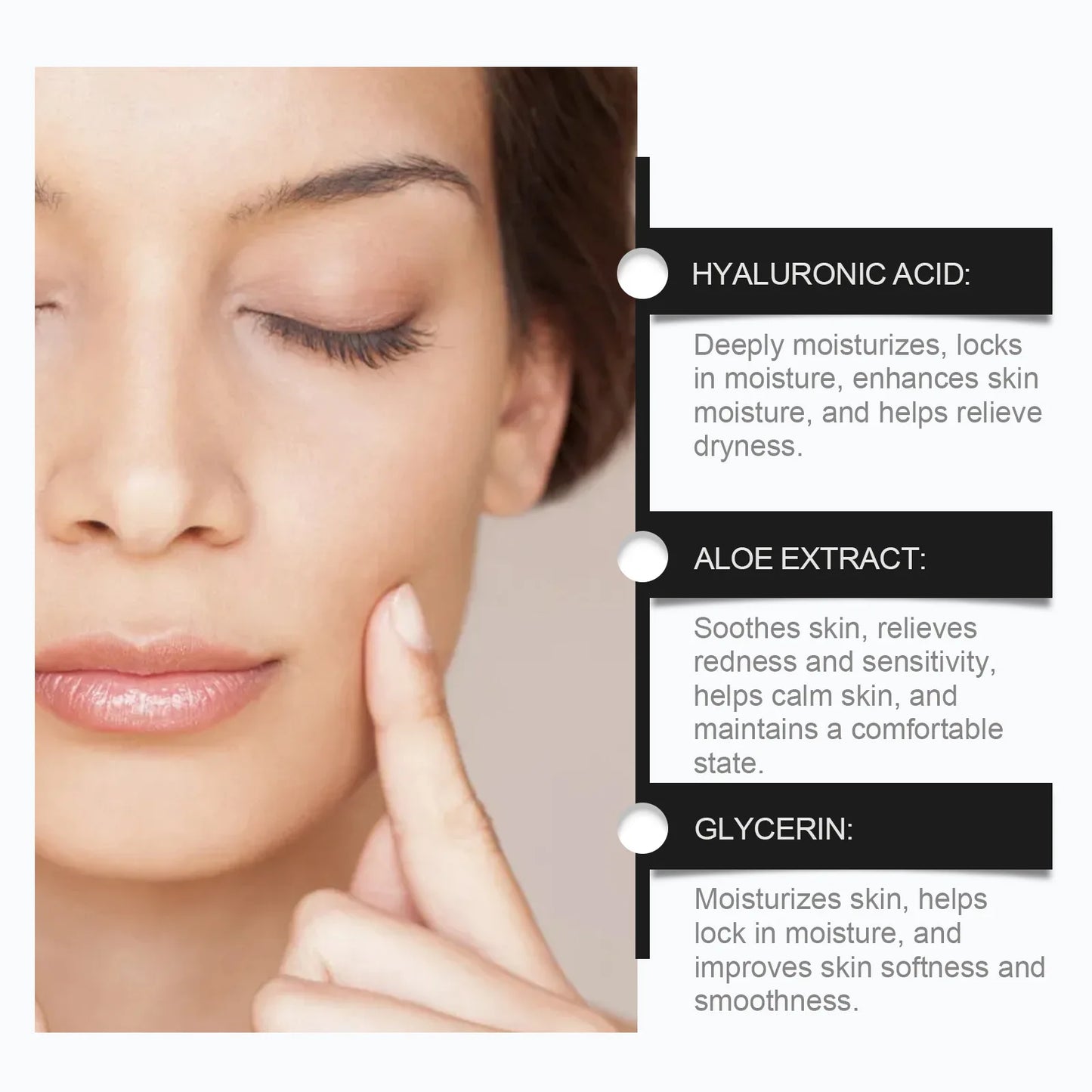 Ouhoe 50g 345 Relief Cream Brightening Skin Moisturizer