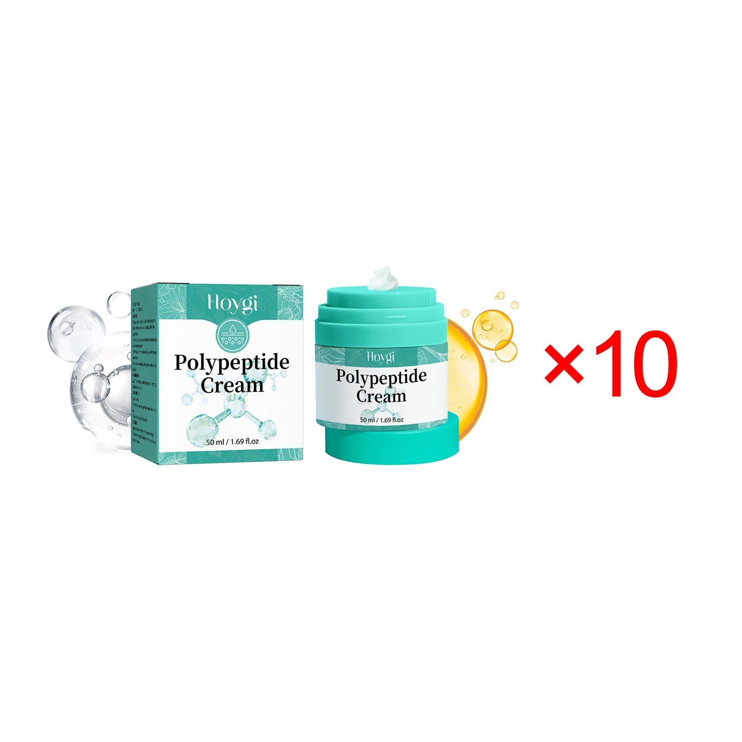 Hoygi Moisturizing Polypeptide Cream Skin Care Firming Wrinkle Removal Smooth Anti Aging Face Cream for Dry And Rough Skin