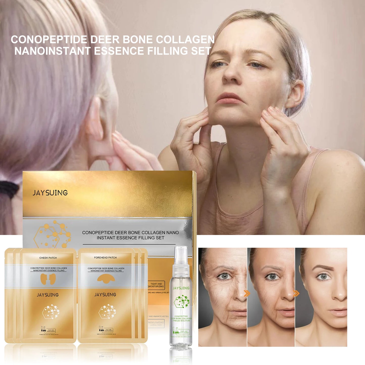 Anti Aging Collagen Serum Hot Selling Anti Wrinkle Nourishing