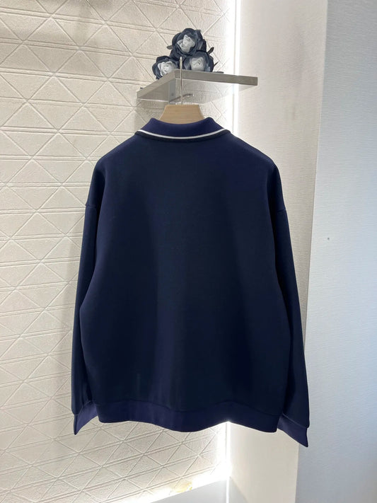 2025 Spring and Summer New Loose and Slim Versatile Style Casual Sports Style Zipper Collar Jacket Women's Top  82