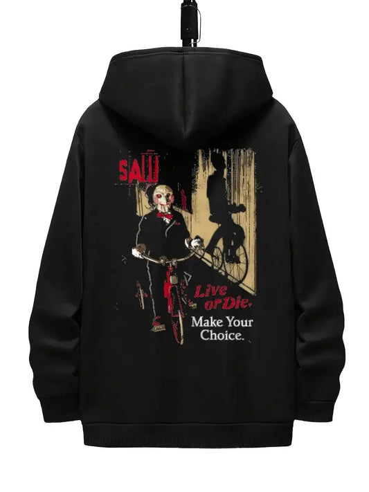 New high-quality men's hoodies, creative printed men's breathable hoodies, Y2K clothing, trendy and fashionable street sweaters