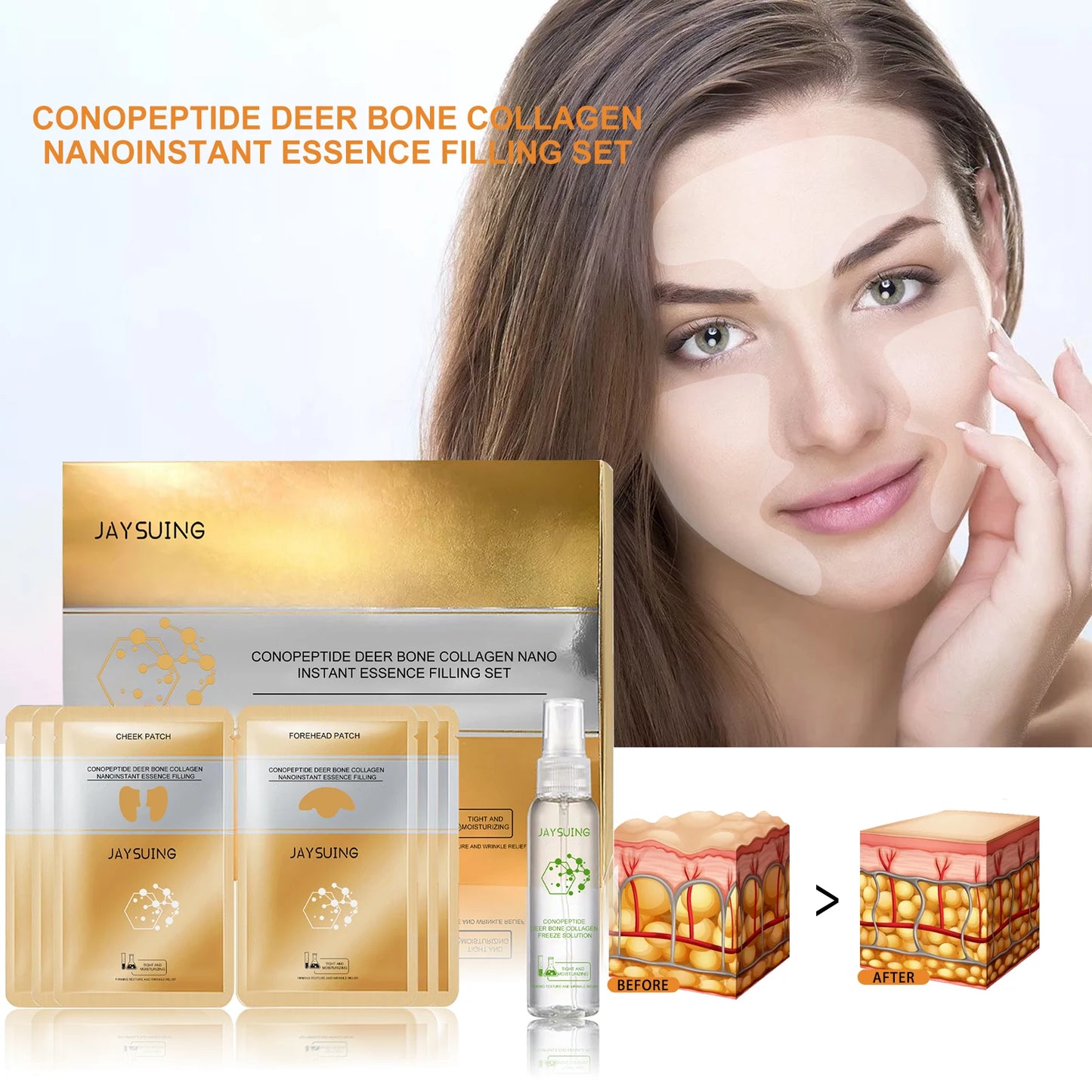 Anti Aging Collagen Serum Hot Selling Anti Wrinkle Nourishing