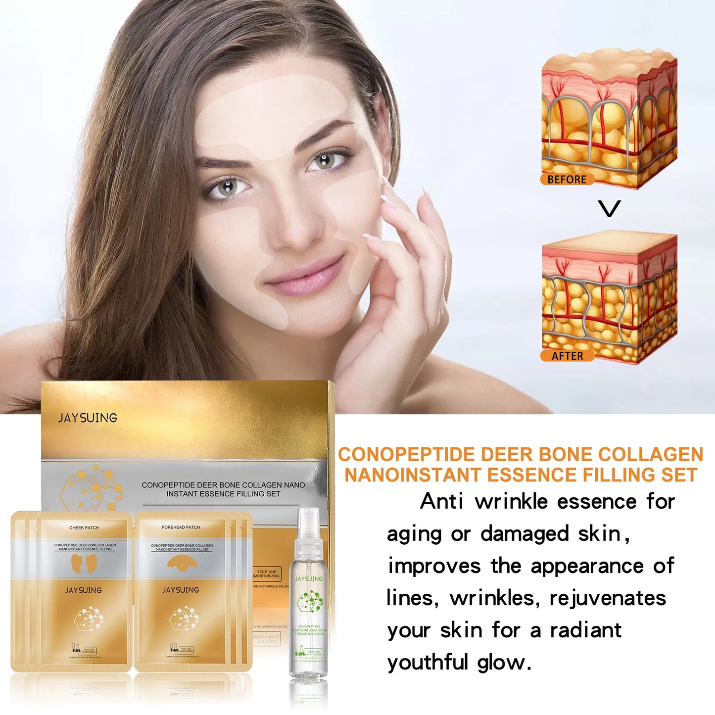 Anti Aging Collagen Serum Hot Selling Anti Wrinkle Nourishing