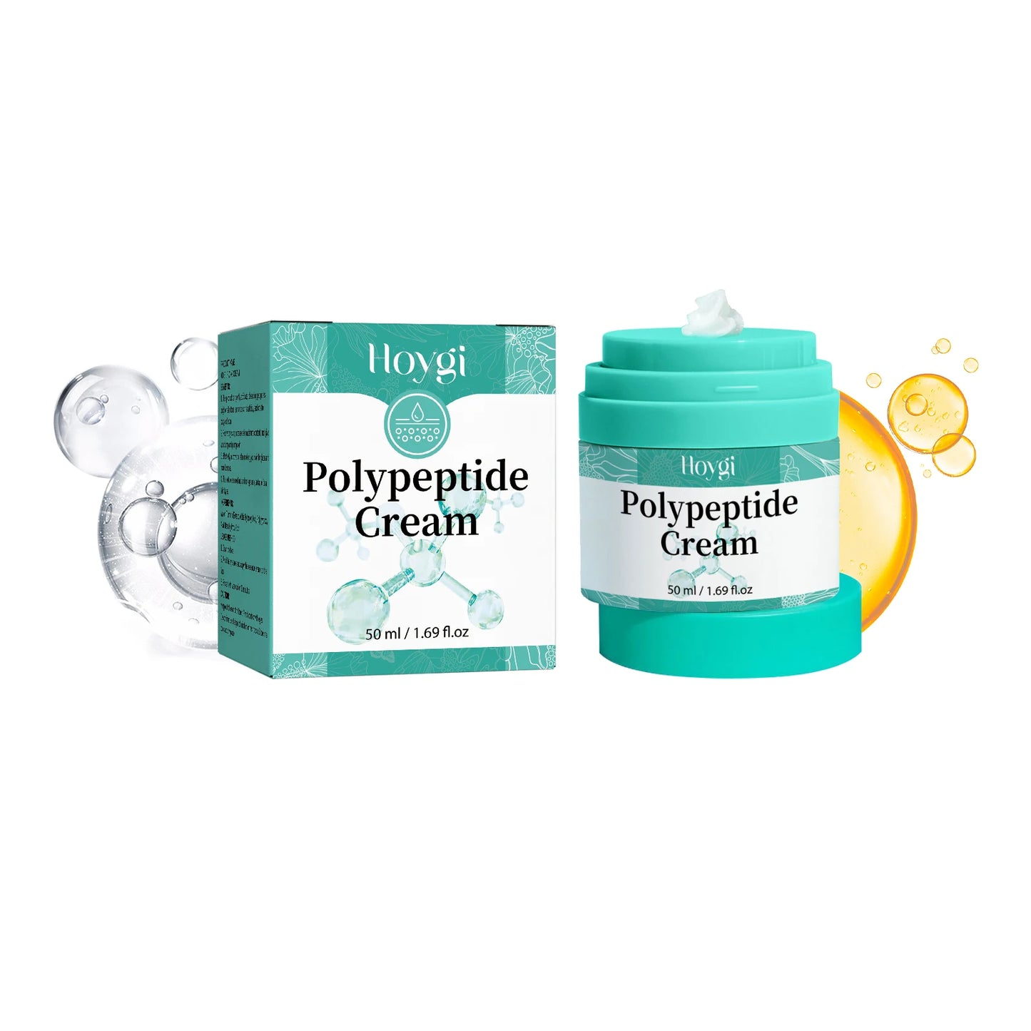 Hoygi Moisturizing Polypeptide Cream Skin Care Firming Wrinkle Removal Smooth Anti Aging Face Cream for Dry And Rough Skin