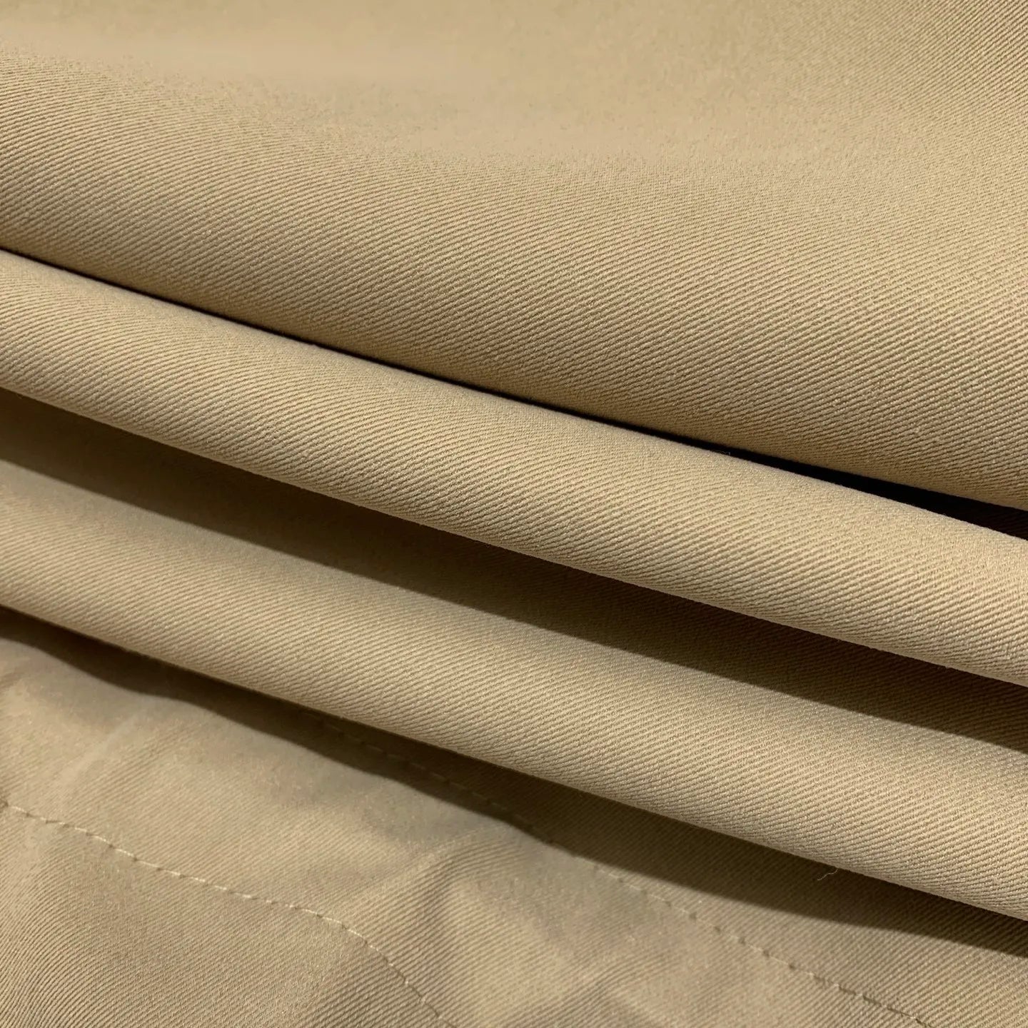2025 new twill cotton trench coat with drawstring and waist cinching design, fashionable and stylish, mid sleeved lapel jacket