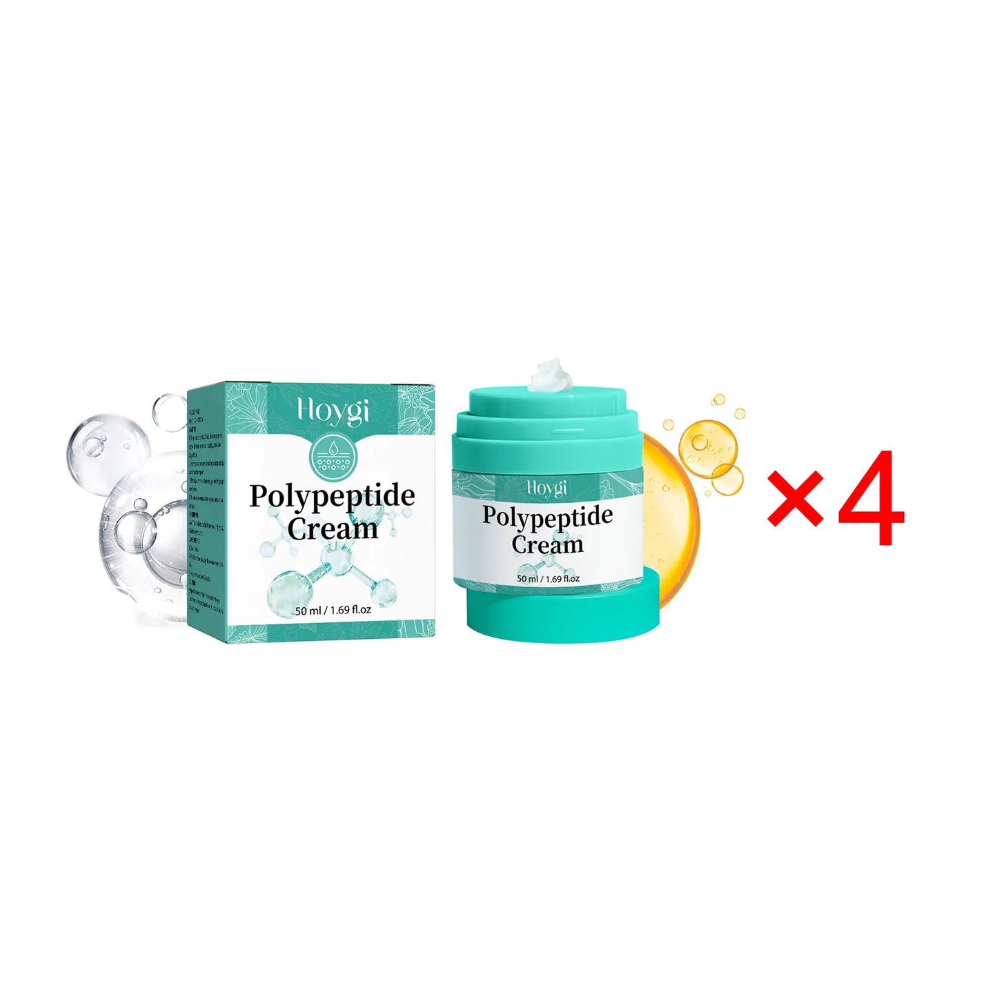 Hoygi Moisturizing Polypeptide Cream Skin Care Firming Wrinkle Removal Smooth Anti Aging Face Cream for Dry And Rough Skin