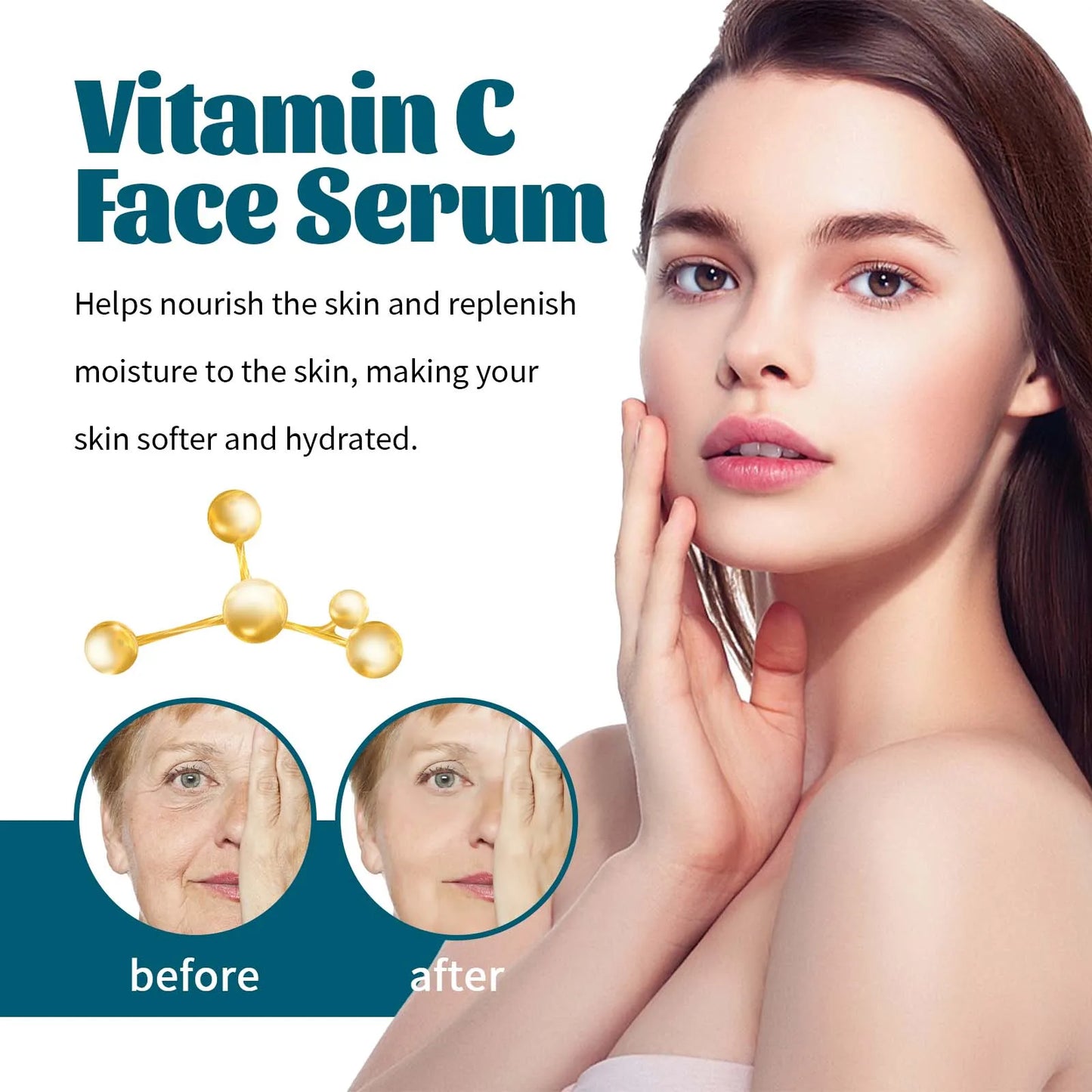 EELHOE Melanin Correcting Serum Fade Dark Spots Vitamin C