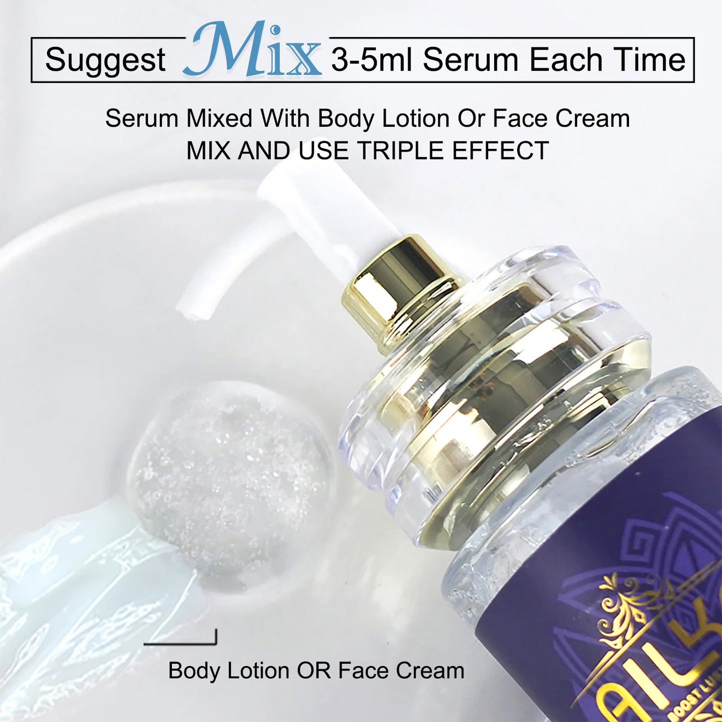 AILKE Brightening Face & Body Whitening Serum 100ML