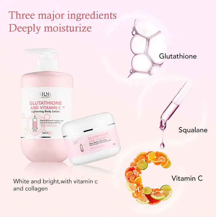 AILKE Whitening Moisturizing Anti-Freckle Body Lotion, Suitable For Face And Body, Glutathione Korean Women's Skin Care Products