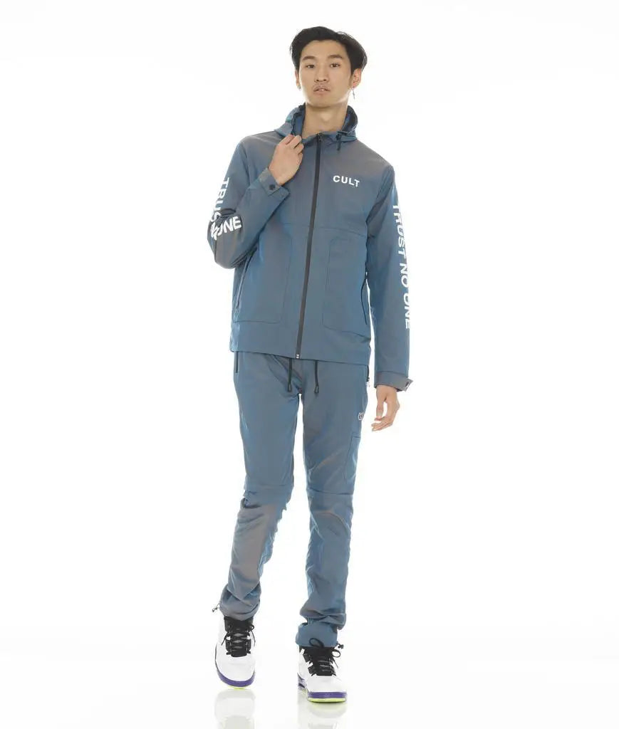 Cult of Individuality | NYLON JACKET IN SEAFOAM