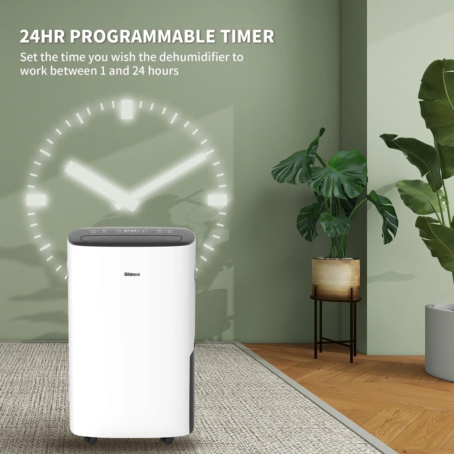 Shinco 86 Pints Dehumidifier for Home and Basements