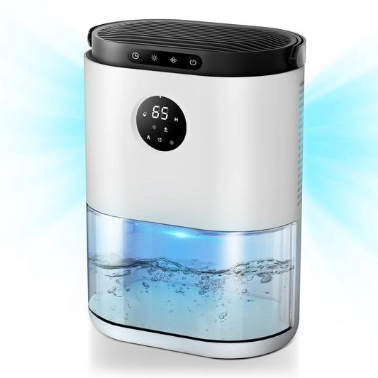 80oz Dehumidifiers for Home Appliances ,Auto Mode, Ultra Quiet  Touch Control for Home Large Room Bathroom Garage RV Timing