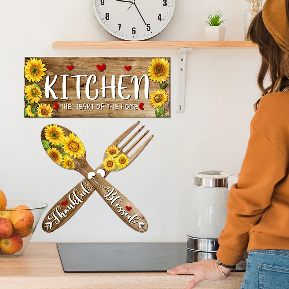 Restaurant Kitchen Wall Stickers Room Wall Decoration Stickers For Bedroom Study Entrance Hallway