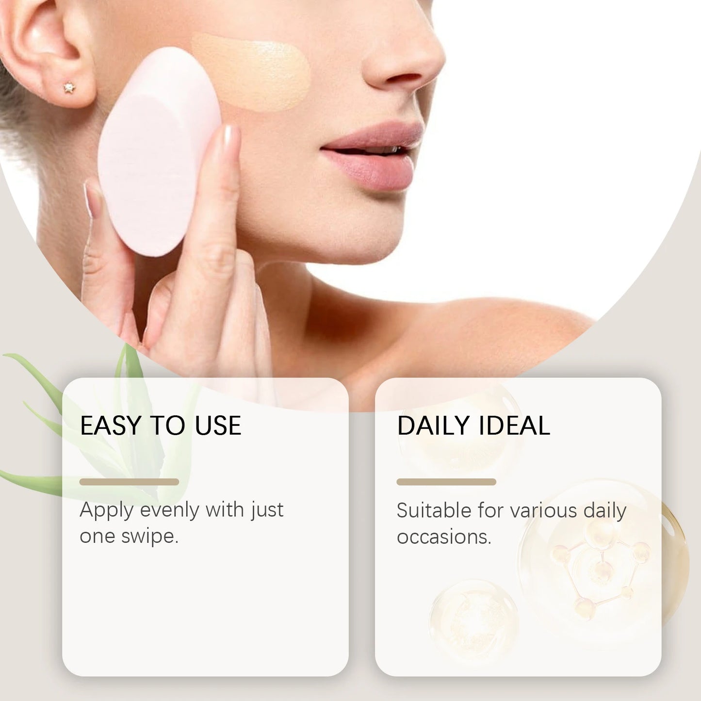 Color Changing Liquid Foundation Moisturizing Long Lasting No Creasing Waterproof Brightening Concealer Feamle Makeup Product