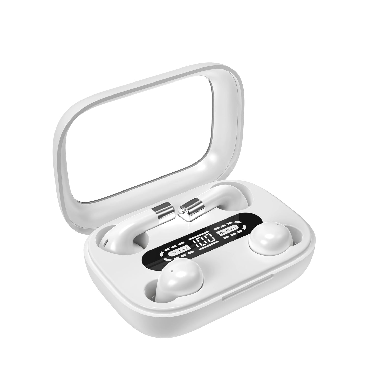 Dual Set Wireless Bluetooth Earbuds Gaming Music Sports HD Audio TWS Headphone Hands-Free Calls Intuitive Touch Control Earphone