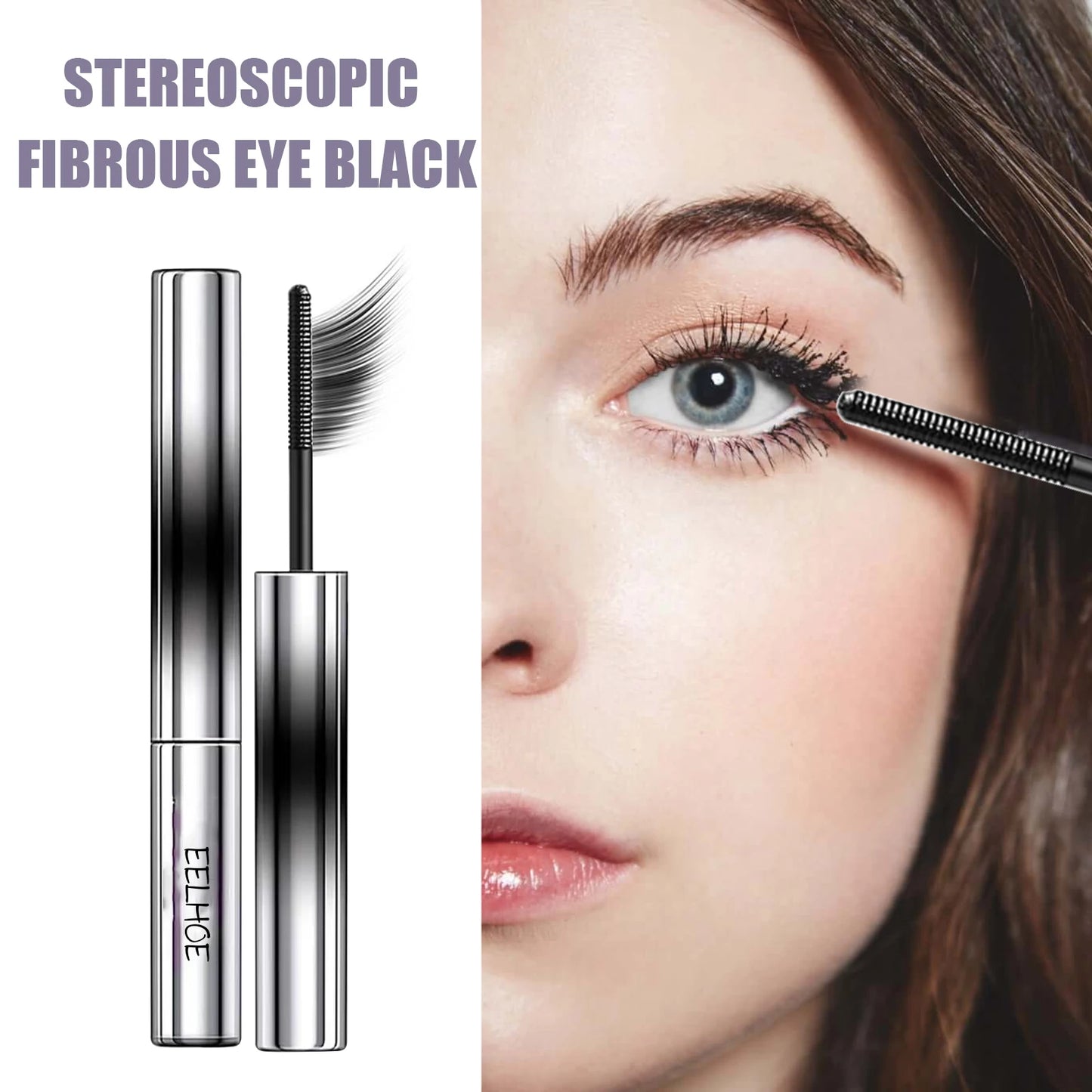 EELHOE Waterproof Mascara Lengthening Black Lash Eyelash