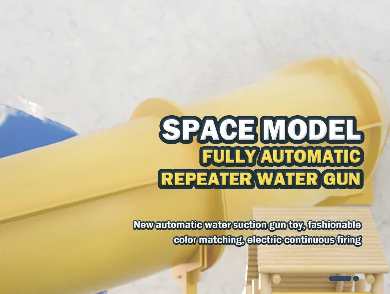Electric Water Gun High-Pressure Shooting Soaker Full Automatic Water Blaster Spray Pistol Children Gift Party Beach Games