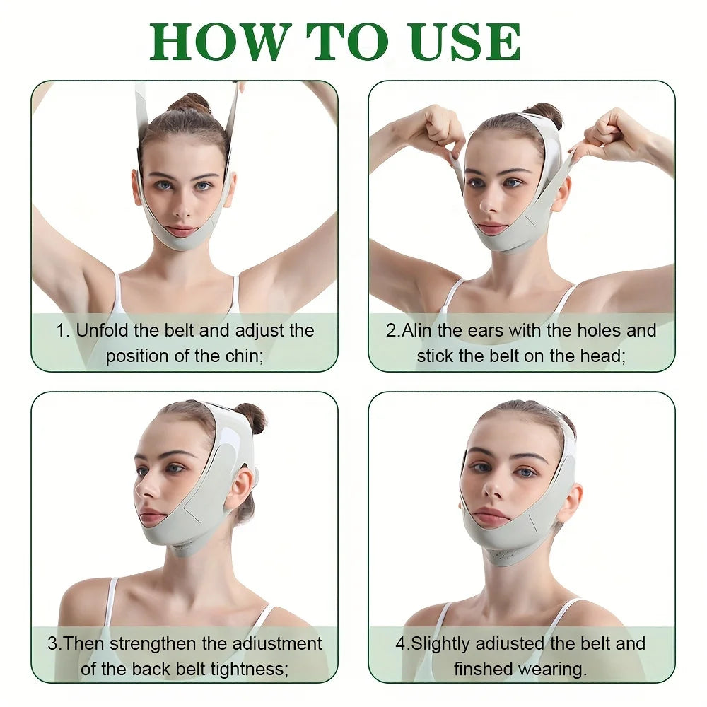 Reusable Face Slimming Bandage V Line Face Shaper for Women