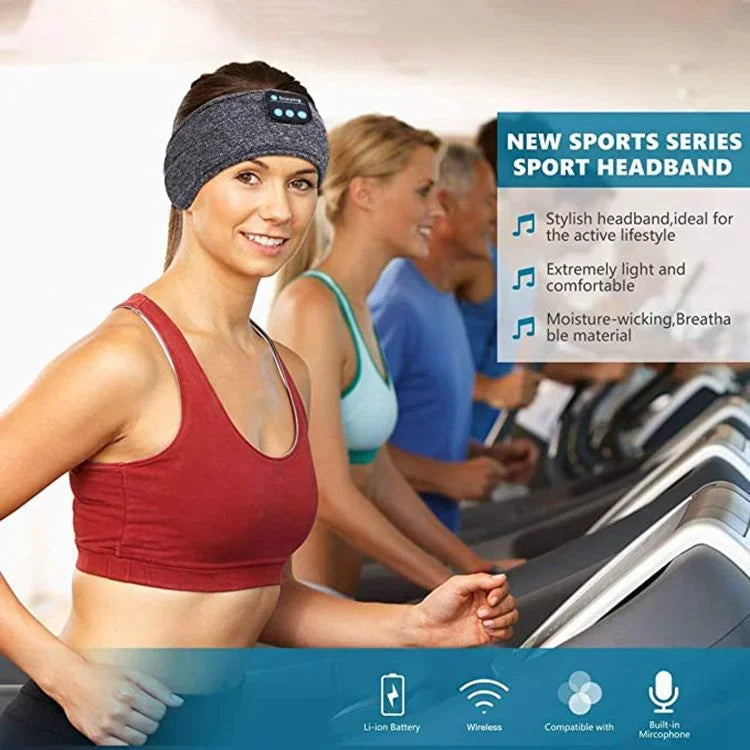 Wireless Headphones Music Eye Mask Wireless Bluetooth Bluetooth Earphones Sports Sleeping Headband Elastic Headset Headband