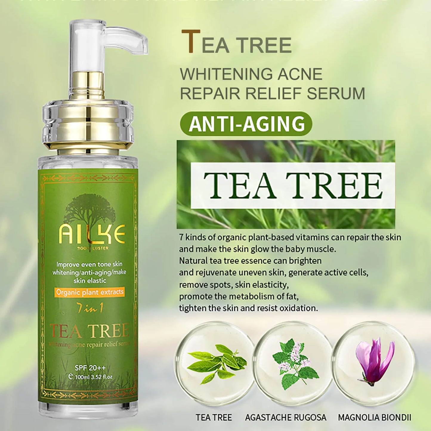 AILKE Whitening Moisturizing Anti-Freckle Body Lotion, Suitable For Face And Body, Glutathione Korean Women's Skin Care Products