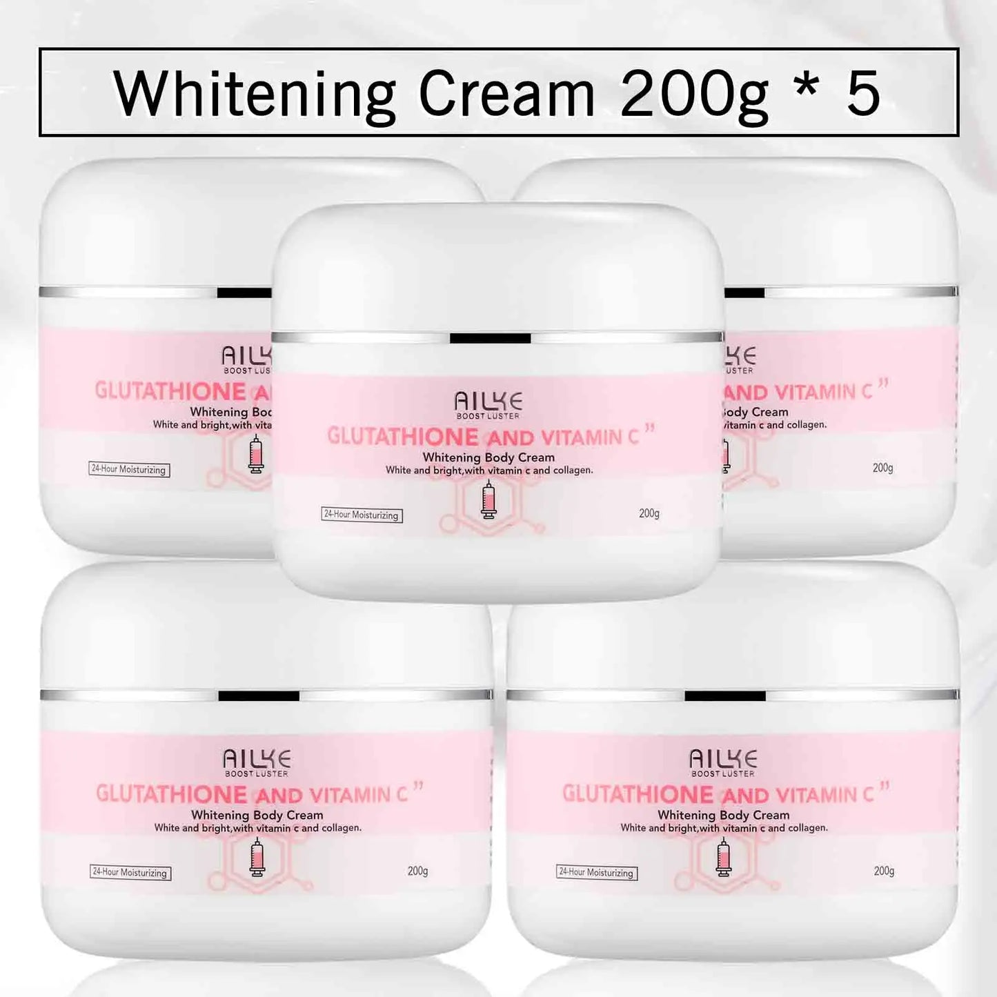 AILKE Whitening Moisturizing Anti-Freckle Body Lotion, Suitable For Face And Body, Glutathione Korean Women's Skin Care Products