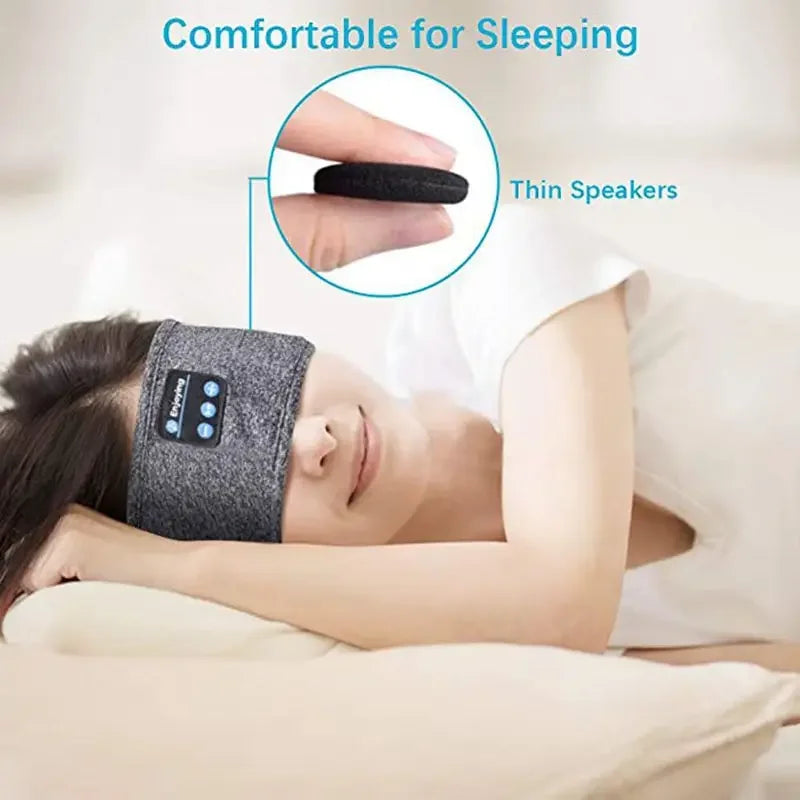 Wireless Headphones Music Eye Mask Wireless Bluetooth Bluetooth Earphones Sports Sleeping Headband Elastic Headset Headband