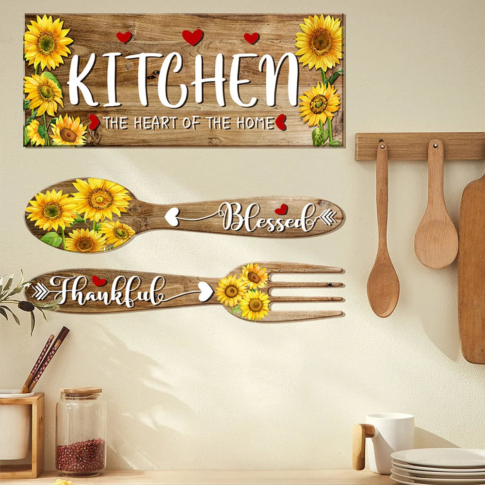 Restaurant Kitchen Wall Stickers Room Wall Decoration Stickers For Bedroom Study Entrance Hallway