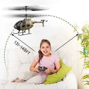 Vatos Remote Controlled Helicopter Camouflage 2.4GHz RC Toy