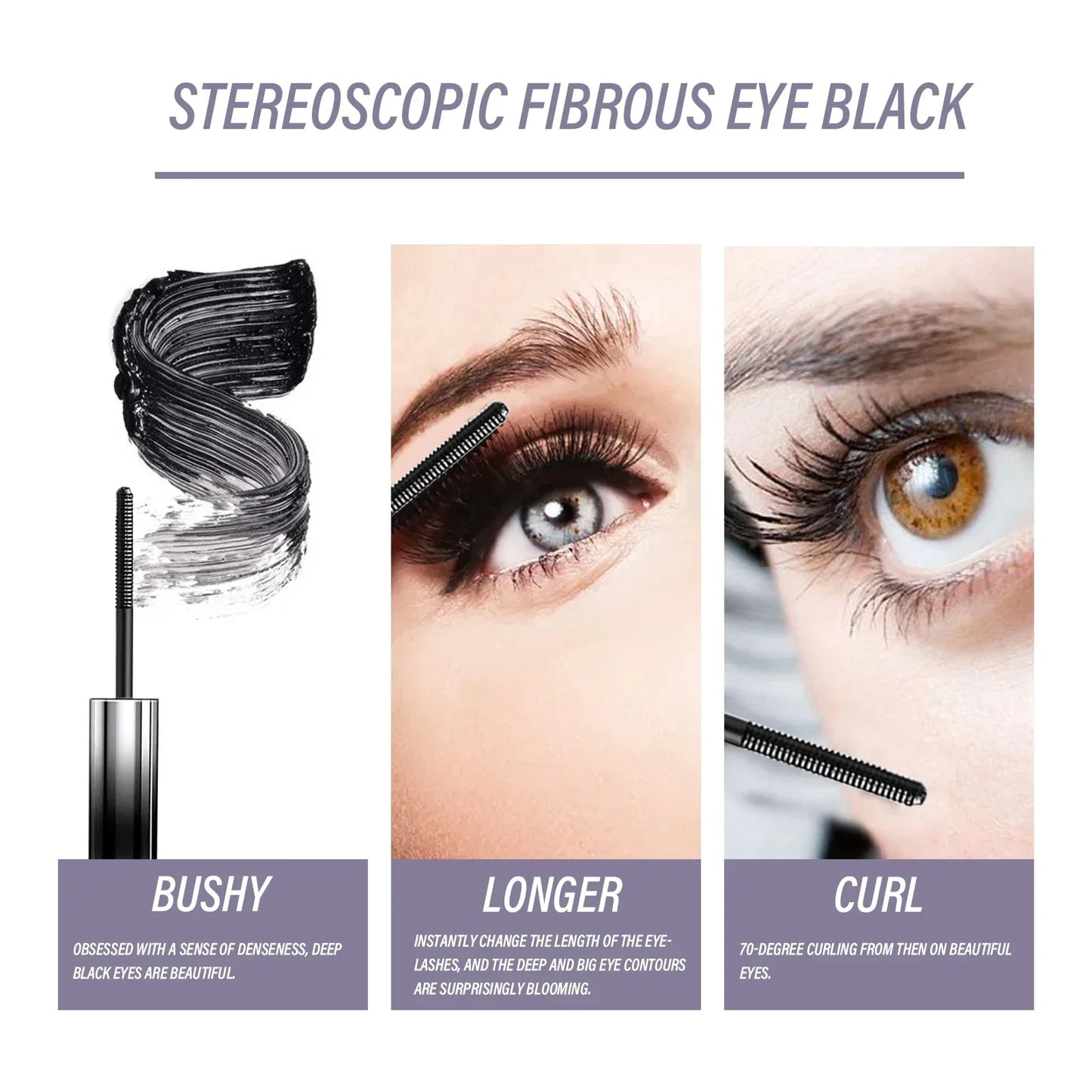 Mascara Waterproof Makeup Products Lengthening Lash Eyelash Lash Extension Longlasting Makeup Korean Makeup Tools & Accessories