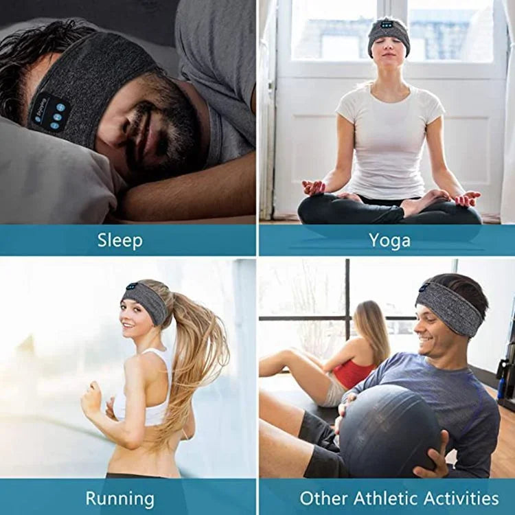 Wireless Headphones Music Eye Mask Wireless Bluetooth Bluetooth Earphones Sports Sleeping Headband Elastic Headset Headband